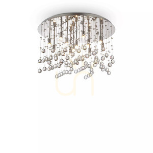 Plafond Ideallux Moonlight PL12 Oro Gold Kristall G9 12-flammig 082783 small 2