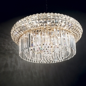 Pendelleuchte Ideallux Nabucco SP12 Gold Glas Metall 60 cm 237794 small 5