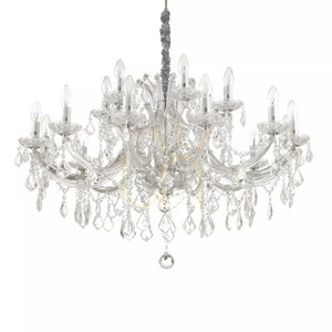 Pendelleuchte Ideallux Napoleon SP18 Chrom Kristall 18-flammig 167268 small 1