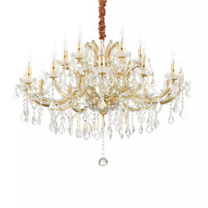 Pendelleuchte Ideallux Napoleon SP18 Chrom Kristall 18-flammig 167268 small 2