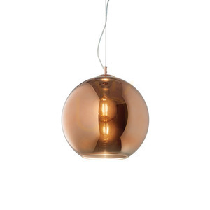 Pendelleuchte Ideallux NEMO SP1 D20 Kupfer Glas E27 250328 small 0