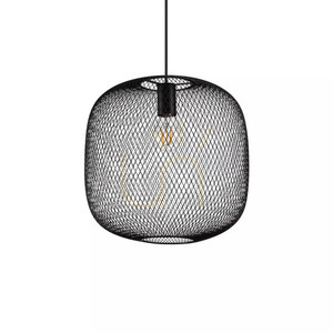 Pendelleuchte Ideal Lux Net SP1 D34 Nero Gold 328126 E27 34 cm small 1