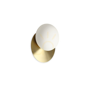 Wandleuchte Ideallux NINFEA AP1 Ottone Messing GX53 293646 small 0