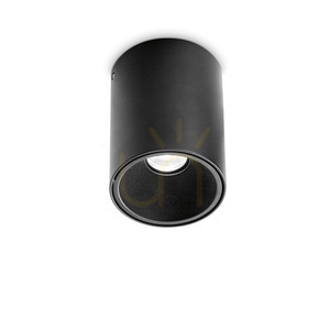 Plafond Ideallux Nitro Round D09 schwarz LED 15W 3000K 205984 small 0