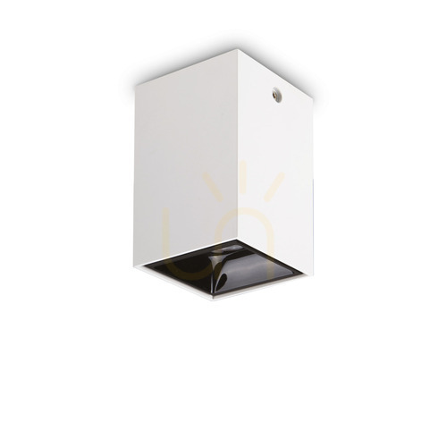 Prüfen Plafond Ideallux Nitro weiß LED 15W 3000K Aluminium 206011