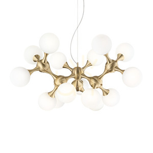 Pendelleuchte Ideallux Nodi SP15 Messing 15-flammig E14 241012 small 0