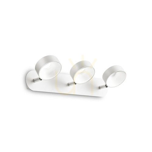Prüfen Plafond Ideallux OBY PL3 weiß LED 18W 37 cm 196701