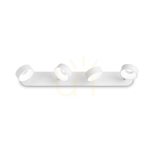 Prüfen Plafond Ideallux OBY PL4 LED 24W weiß 55 cm 196718