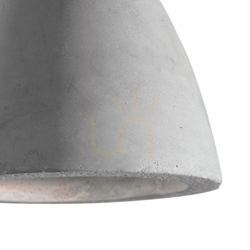 Prüfen Pendelleuchte Ideallux OIL SP1 grau Beton E27 110431