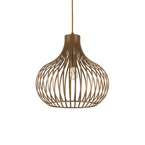 Pendelleuchte Ideallux ONION SP1 D38 Braun E27 205298 small 0