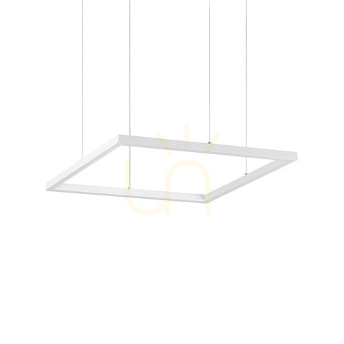 Prüfen Pendelleuchte Ideallux Oracle Slim D50 Square LED 3000K weiß 259154