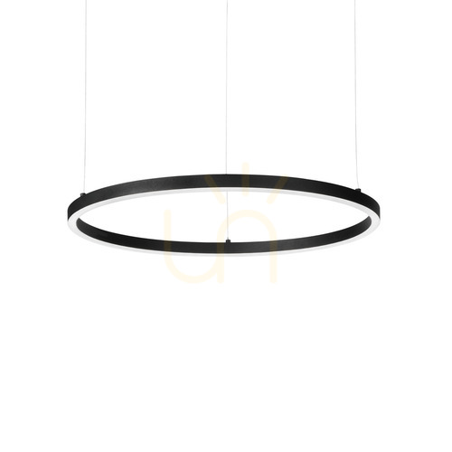 Prüfen Pendelleuchte Ideallux Oracle Slim D070 Round schwarz LED 3000K DALI 304397