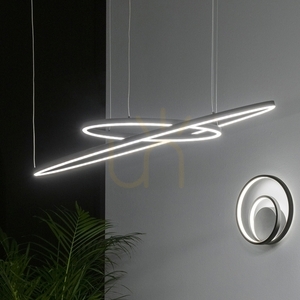 Pendelleuchte Ideallux Oracle Slim D90 rund LED 3000K weiß 229478 2 Pendelleuchte Ideallux Oracle Slim D90 rund LED 3000K weiß 229478 small 2