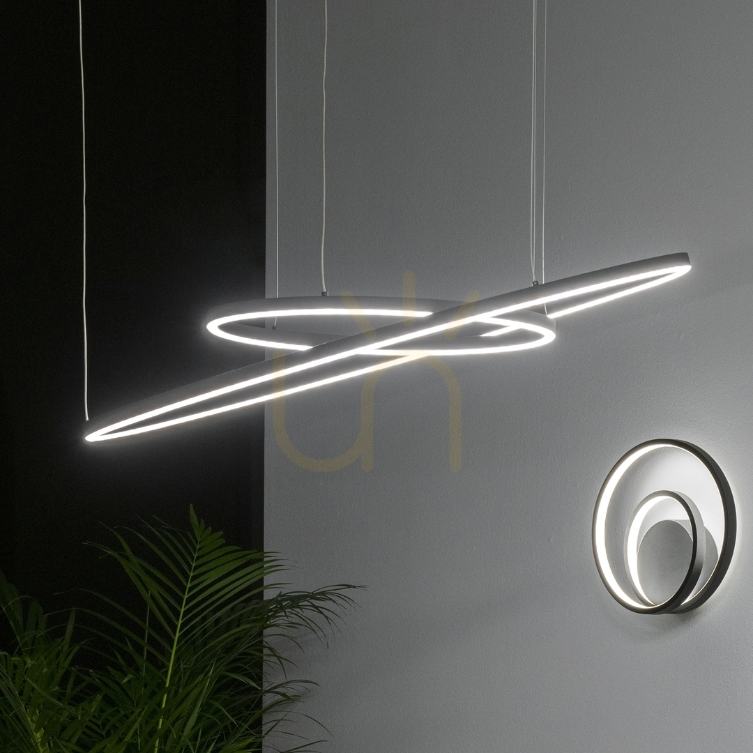 Vorschau Pendelleuchte Ideallux Oracle Slim D90 rund LED 3000K weiß 229478 Pendelleuchte Ideallux Oracle Slim D90 rund LED 3000K weiß 229478