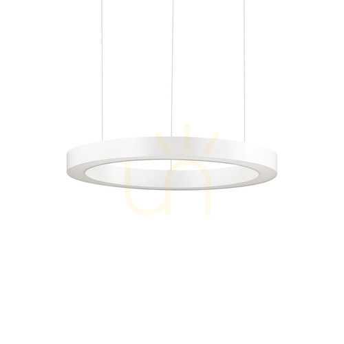 Prüfen Pendelleuchte Ideallux Oracle SP D50 Weiß LED 28W 211404