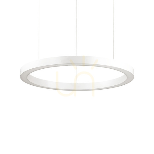 Prüfen Pendelleuchte Ideallux Oracle D70 LED 35W weiß 211381