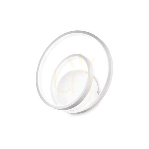 Prüfen Wandleuchte Ideallux OZ AP ON-OFF BIANCO weiß LED 26W 3000K 253695