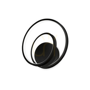 Wandleuchte Ideallux OZ AP ON-OFF Nero schwarz LED 26W 3000K 269399 small 0
