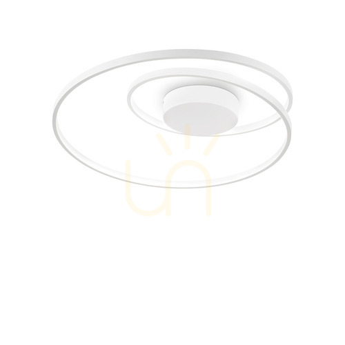 Prüfen Plafond Ideallux OZ PL DALI Bianco LED 48W 3000K weiß 60 cm 304519