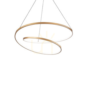 Pendelleuchte Ideallux OZ D60 Messing LED 48W 3000K dimmbar 304564 0 Pendelleuchte Ideallux OZ D60 Messing LED 48W 3000K dimmbar 304564 small 0