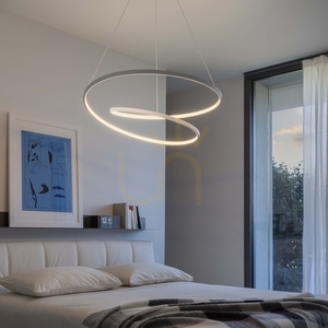 Pendelleuchte Ideallux OZ SP D80 ON-OFF Messing LED 52W 3000K 269467 small 2