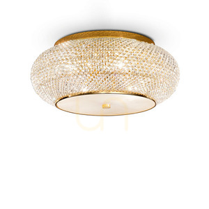 Plafond Ideallux Pasha PL14 Oro Gold Kristall 14-flammig 165004 small 0