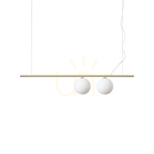 Pendelleuchte Ideallux Perline SP2 Messing Glas 2-flammig G9 282107 0 Pendelleuchte Ideallux Perline SP2 Messing Glas 2-flammig G9 282107 small 0