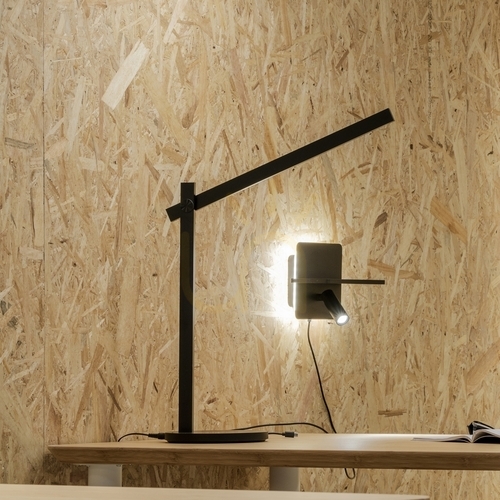 Prüfen Tischleuchte Ideallux PIVOT TL NERO schwarz LED dimmbar 289151