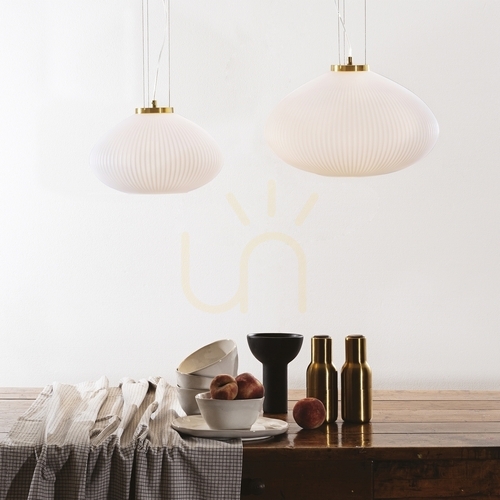 Prüfen Pendelleuchte Ideallux PLISSE SP1 D45 Chrom Glas E27 264523
