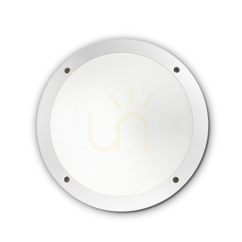 Prüfen Außenwandleuchte Ideallux Polar AP1 Bianco weiß E27 30 cm 096667
