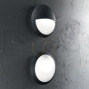 Außenwandleuchte Ideallux Polar AP1 Nero schwarz E27 30 cm 096674 small 3
