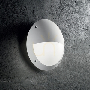 Außenwandleuchte Ideallux Polar AP1 Bianco weiß E27 096681 small 3