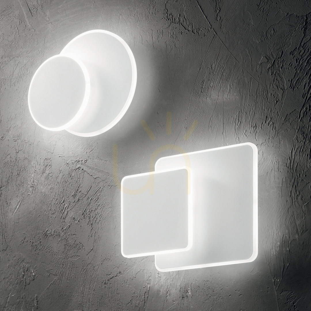 Vorschau Wandleuchte Ideallux POUCHE AP ROUND weiß LED 15W Metall 25 cm 259345 Wandleuchte Ideallux POUCHE AP ROUND weiß LED 15W Metall 25 cm 259345