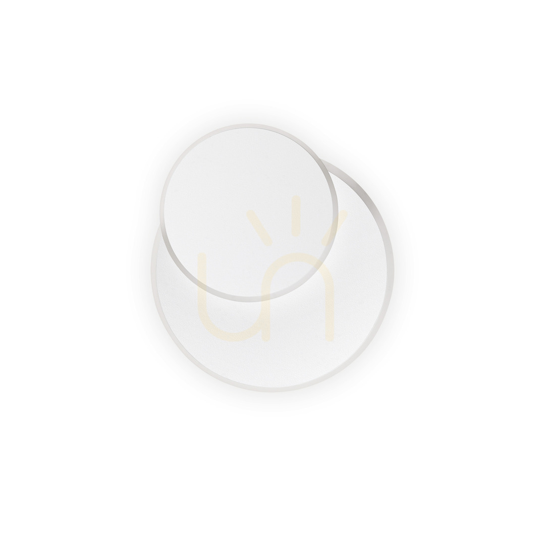 Prüfen Wandleuchte Ideallux POUCHE AP ROUND weiß LED 15W Metall 25 cm 259345 Wandleuchte Ideallux POUCHE AP ROUND weiß LED 15W Metall 25 cm 259345