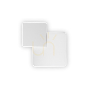Wandleuchte Ideallux POUCHE AP SQUARE weiß LED 15W Metall 259352 0 Wandleuchte Ideallux POUCHE AP SQUARE weiß LED 15W Metall 259352 small 0