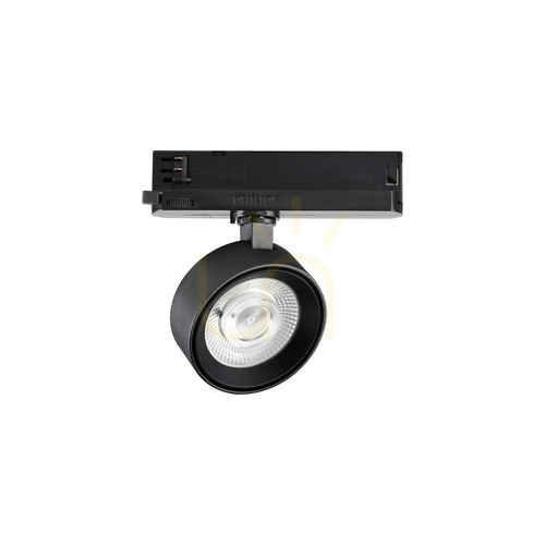 Prüfen Schienenleuchte Ideallux POV Track Round schwarz 22W 296333