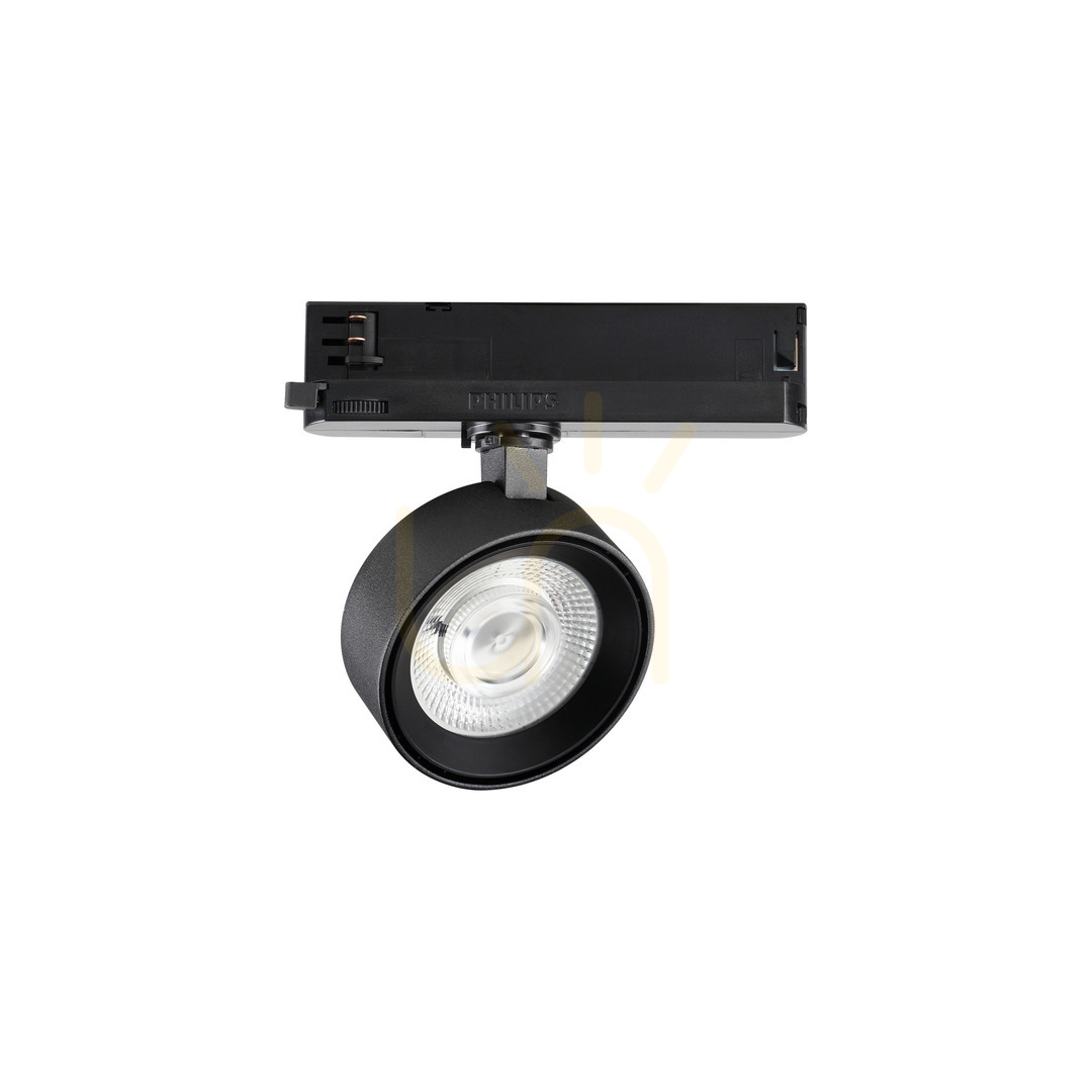 Prüfen Schienenleuchte Ideallux POV Track Round schwarz 22W 296333 Schienenleuchte Ideallux POV Track Round schwarz 22W 296333