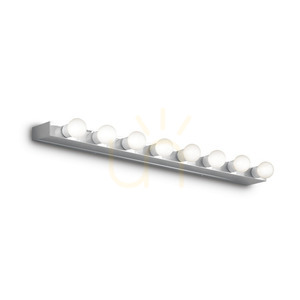 Wandleuchte Ideallux PRIVE AP8 Chrom 8-flammig E14 045634 0 Wandleuchte Ideallux PRIVE AP8 Chrom 8-flammig E14 045634 small 0