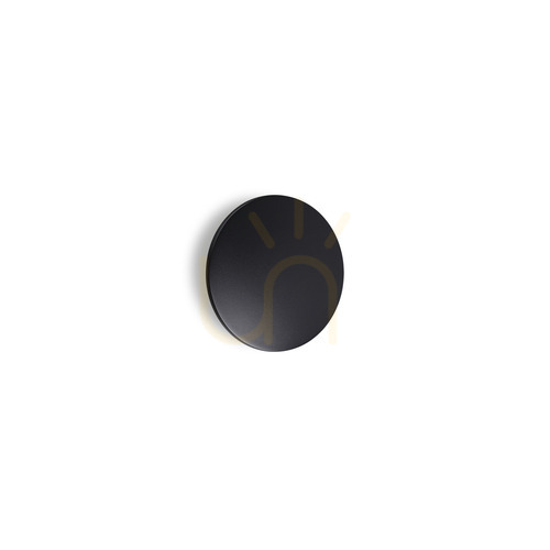 Prüfen Außenwandleuchte Ideallux Punto D18 schwarz LED 9W Metall 313542