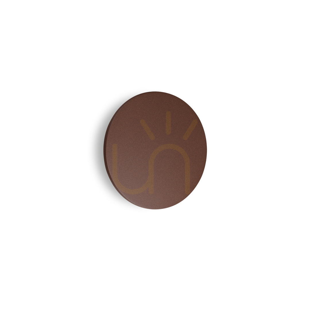 Prüfen Außenwandleuchte Ideallux PUNTO AP D30 Coffee braun LED 16W 328560 Außenwandleuchte Ideallux PUNTO AP D30 Coffee braun LED 16W 328560