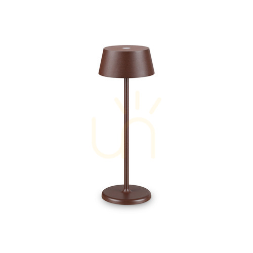 Prüfen Tischlampe Ideallux Pure TL Coffee Bronze LED dimmbar 311661