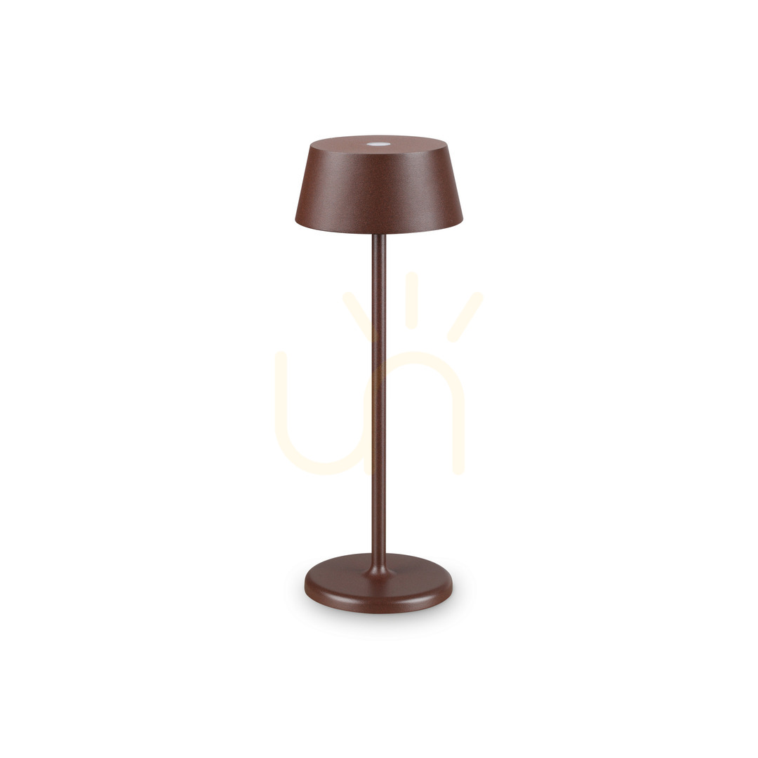 Prüfen Tischlampe Ideallux Pure TL Coffee Bronze LED dimmbar 311661 Tischlampe Ideallux Pure TL Coffee Bronze LED dimmbar 311661
