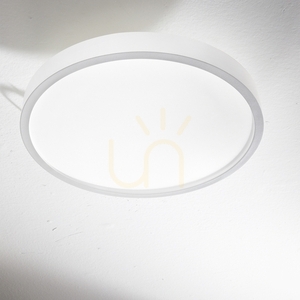 Außen Deckenleuchte Ideallux RAY 318264 weiß rund IP44 LED 40 cm small 5