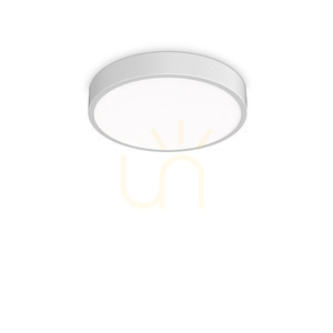 Außen Deckenleuchte Ideallux RAY 318264 weiß rund IP44 LED 40 cm small 0