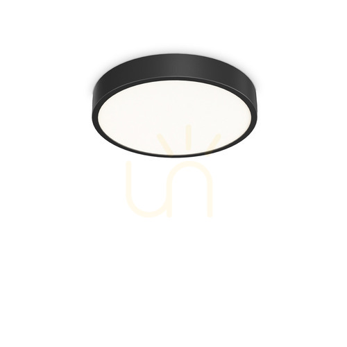 Prüfen Außen-Deckenleuchte Ideallux RAY PL D40 schwarz 40 cm 327600