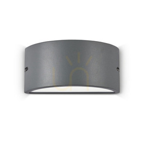 Außenwandleuchte Ideallux REX AP1 anthrazit E27 25 cm 092423 small 0