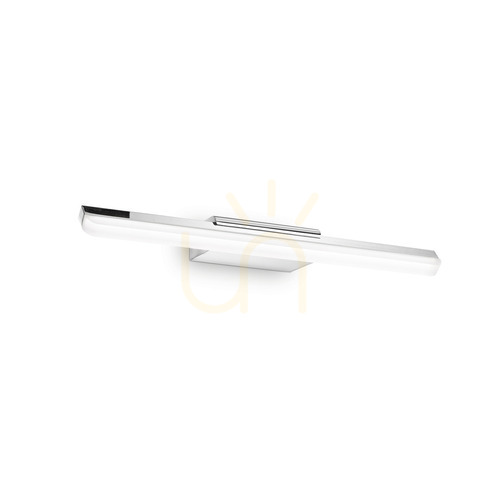 Prüfen Außenwandleuchte Ideallux Riflesso D42 Chrom LED 10W 142272