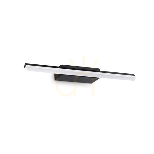 Prüfen Außenwandleuchte Ideallux Riflesso AP D42 Nero schwarz LED 10W 302225