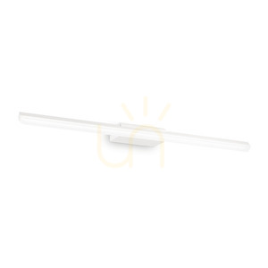 Außenwandleuchte Ideallux Riflesso AP D62 weiß LED 16W 142289 small 0