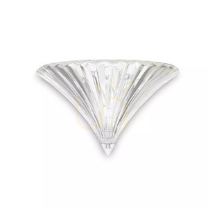 Wandleuchte Ideallux Santa AP1 Big Transparent Glas Chrom E14 087368 1 Wandleuchte Ideallux Santa AP1 Big Transparent Glas Chrom E14 087368 small 1